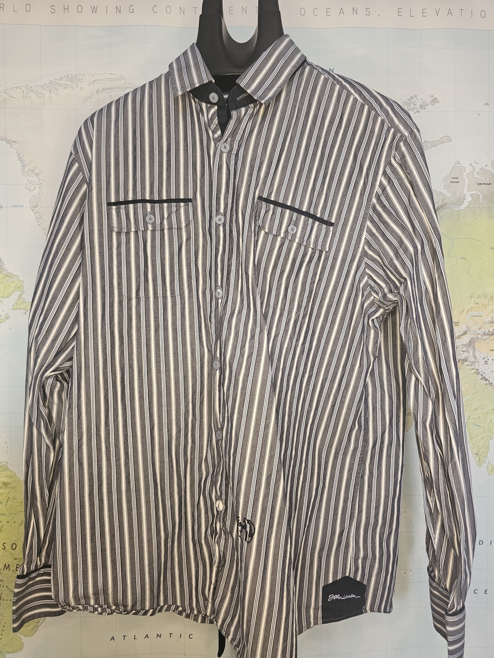 John Lennon Men's Casual Button-Down Shirt